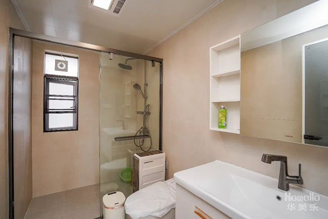 103㎡奶油風(fēng),繁華鬧市中一處明亮溫馨的居所